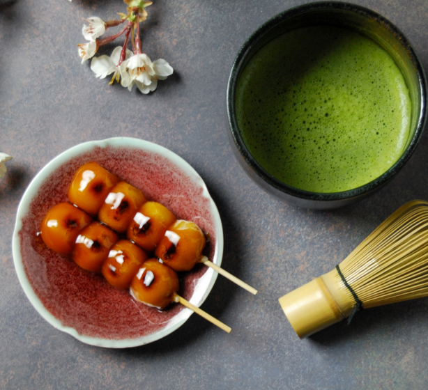 お抹茶とみたらし団子のセット